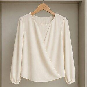 Cream Puff Sleeve Top